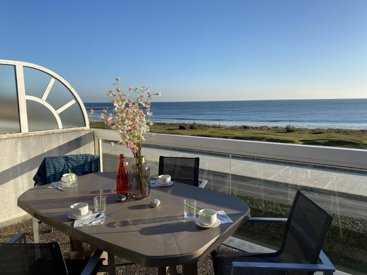 Azur - Triplex Spacieux, Face A La Mer, Plage - T1 Carnac Dış mekan fotoğraf